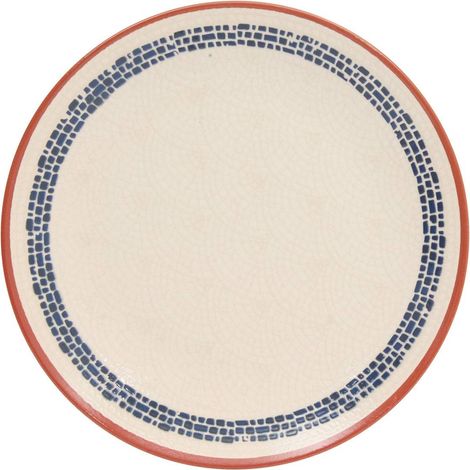 Plato llano Morgane D26cm crema - Atmosphera créateur d'intérieur