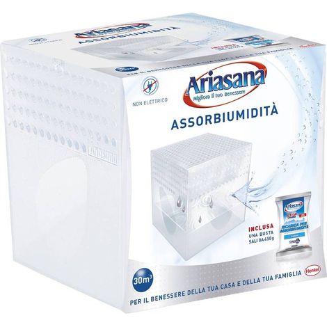 ASSORBIUMIDITA' IN KIT 'ARIASANA' kit 1 vaschetta+1 ricariche 450 gr.