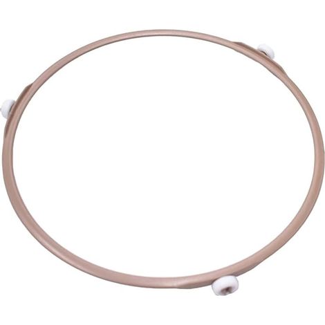 Anillo de soporte giratorio universal para horno microondas - Anillo de soporte interno para plato giratorio - para platos giratorios redondos, soporte de base (22 cm) (1/5)