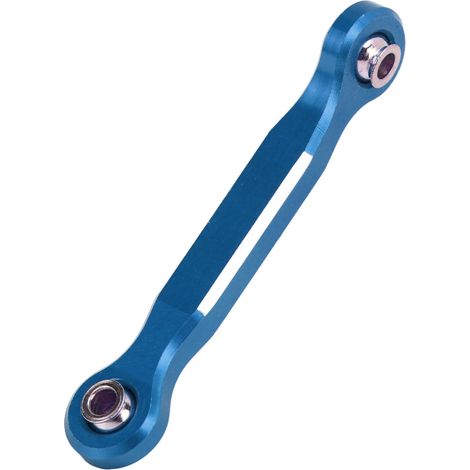 Biellette de direction en alliage d'aluminium pour voiture RC Traxxas 1/5 (bleu) (1/5)