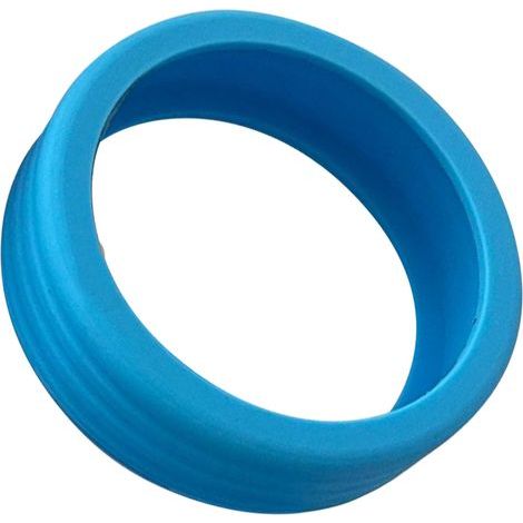 Enjoliveurs bleus pour roues de valise - réduction du bruit et absorption des chocs. (1/5)