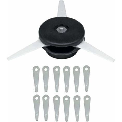 Tête de débroussailleuse compatible STIHL POLYCUT 6-3 – 1 tête de coupe et 12 lames en nylon – Coupe efficace pour grandes surfaces (1/5)