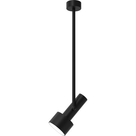 Suspension Linterna noire GX53 1 lampe métal Milagro (1/5)