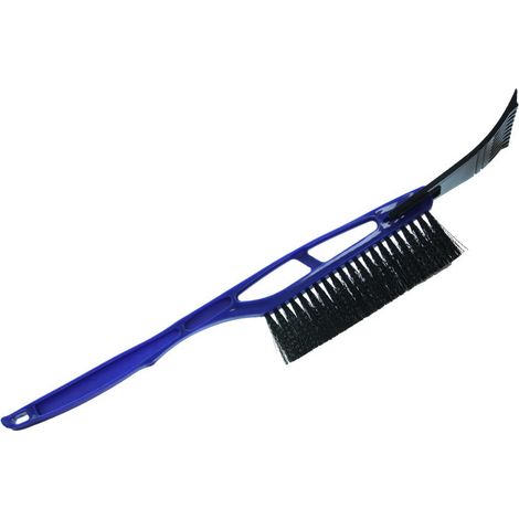 Outil de déneigement – ​​Outil de déneigement 2 en 1 Brosse à neige Housse en éponge Brosse à neige amovible – 55 cm
