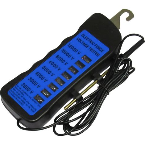 Electric Fence Tester Voltage Meter 7000V (Electrified Fencing Portable Voltmeter)