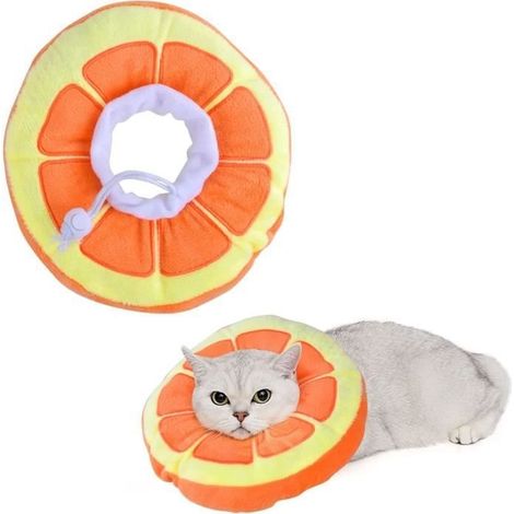 Collier de récupération, Collier de protection pour animaux de compagnie, Collerette Ajustable pour chats, petits chiens et lapins