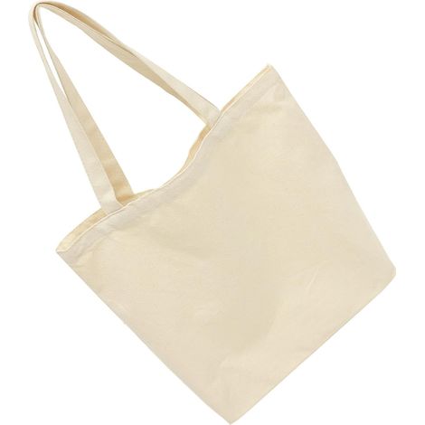 de courses réutilisables en toile beige lot de 2 grande