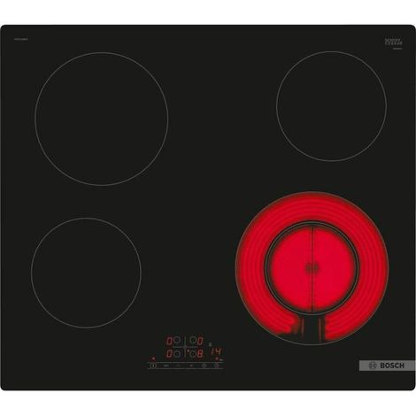 Bosch PKF611BB8E - Vitroceramica Independiente Radiantes 4 Zonas Coccion Ancho 60 Cm