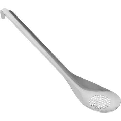 Cuillère À Fentes En Acier Inoxydable 7.80In Ustensile De Cuisine Réutilisable Pour Maison Restaurant Fête Banquet (1/5)