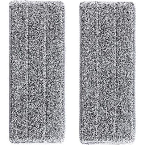 Housses de recharge Microfibre Balai Balai Auto Clean And Dry Remplacement Microfibre/Tampons pour balai Vadrouilles (1/5)