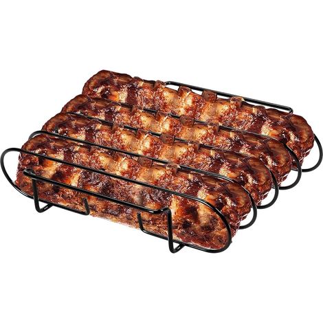 Rib Rack Röster robuster vertikaler Grillständer aus