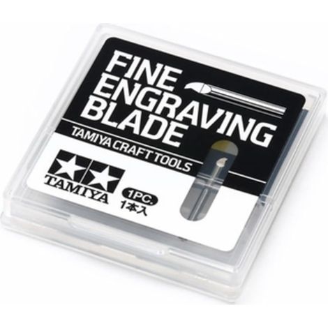 Tamiya 74162 - Lama per incisione, 0,25 mm/2 mm, lunghezza 25 mm, accessori per modellismo, accessori fai da te, accessori per modellismo di alta qualità