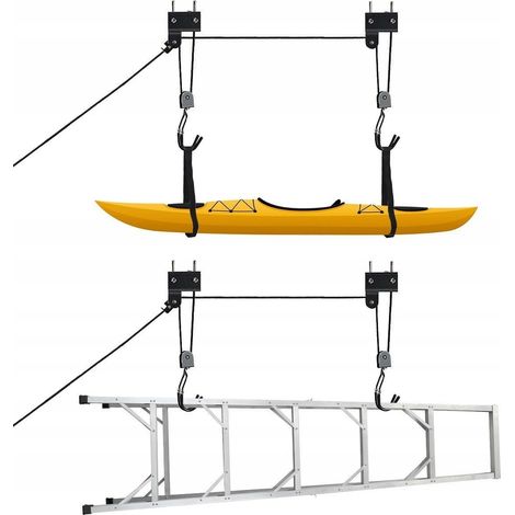 Gancio universale da soffitto, sollevatore per biciclette, scala