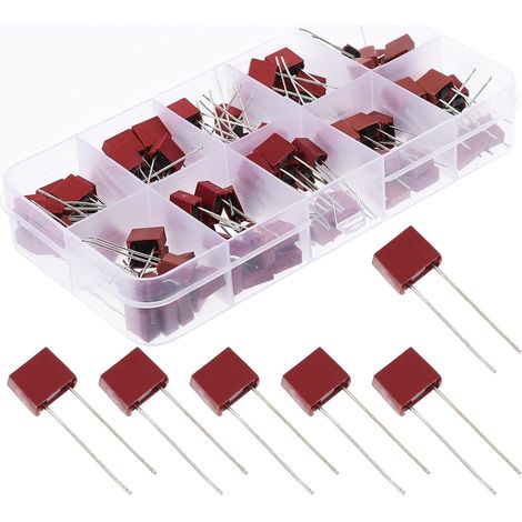 Assortiment de Fusibles Temporisés en Plastique Isolé 1 Set 250v 1a-6,3a pour Instruments et Moteurs Performance Stable et Forme Délicate (1/5)