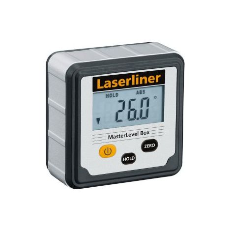 Laserliner – Niveau à bulle numérique 360° – Affichage angle pratique – Fonction Hold – Aimants puissants – Boîtier en plastique recyclé (1/5)