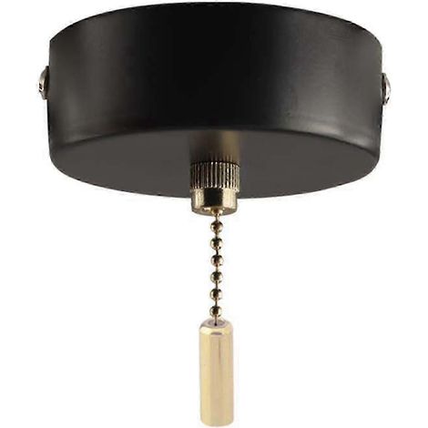 Interrupteur à tirette en fer durable, installation facile, élégant pour tout style d'intérieur (1/5)