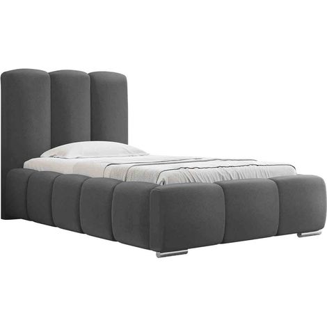 Cama TrendyNest Alceus II, Kronos 22, Individuales, 90x200, Tapiz, Somieres, 110x222x112cm