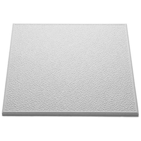 Pannelli Decorativi per Soffitto in Polistirene Bianco 50x50 cm - NMC