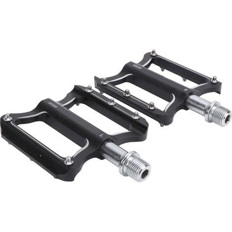 Repose-pieds aluminium GC020-DU pour vélo pliant VTT, pédales avec roulements, repose-pieds robuste (1/5)