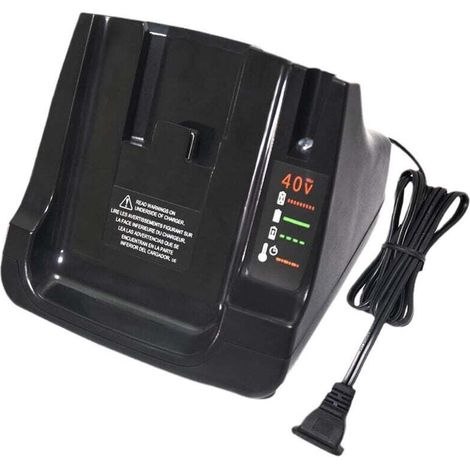Chargeur LCS36 LCS40 pour Black&Decker 36V-40V - Compatible batteries LBXR36 LBX36 LBXR2036 LBX1540 - Standard US
