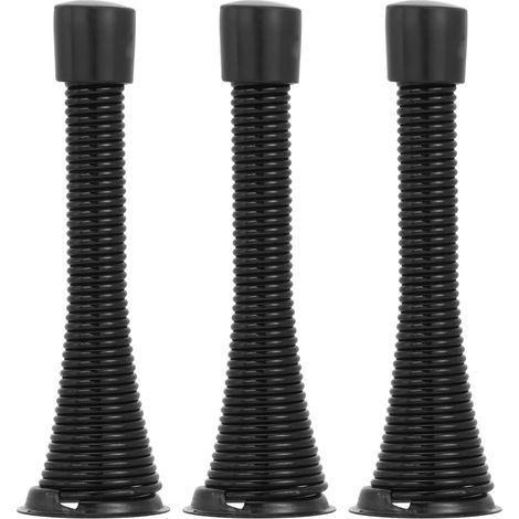 de porte Tofficu en acier inoxydable ressort de 83 mm noire