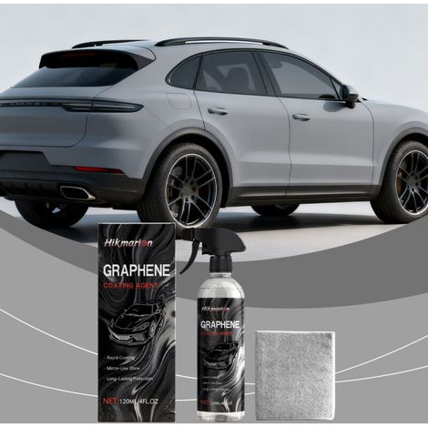 Hikmarion Automotive Coating Agent: A coating agent for cleaning, polishing, and maintaining the shine and mirror finish of car exterior surfaces. (1/5)