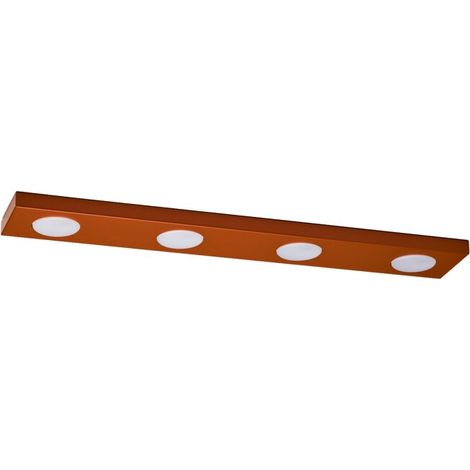 [GEBRAUCHT] B-Ware Sigma Deckenleuchte Lampe HERO Ziegelrot Deckenschild Leuchte Beleuchtung 41501 (1/2)