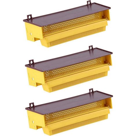 3X En Plastique Piège à Pollen Abeille Gardant Outils Plateau Entrée Collecteur de Pollen Apiculteur Apiculture Fournitures Outils (1/5)