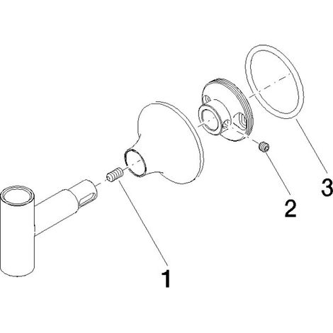 Dornbracht 90171114800-00 Support Pièces de rechange