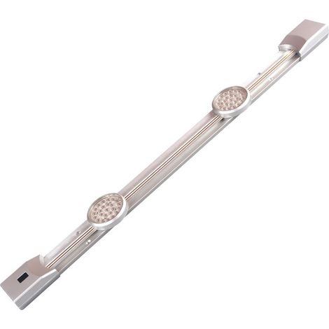 Réglette LED 2 spots à détecteur de mouvement - 5,4W - Dio (1/2)
