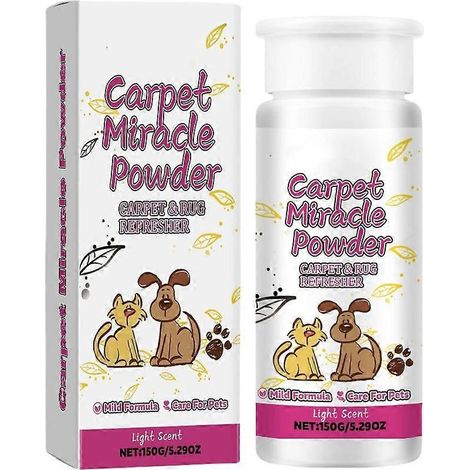 Poudre nettoyante pour tapis de pointe pour une maison plus fraîche et plus propre (1/5)