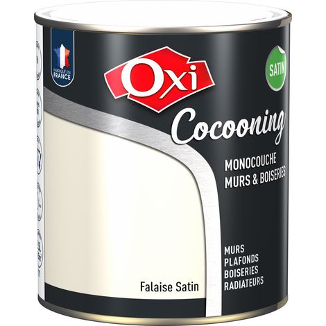 Owatrol-COCOONING MURS & BOISERIES SATIN-Peinture d'intérieur monocouche pour murs & boiseries-Falaise (ox82) 2.5 litres