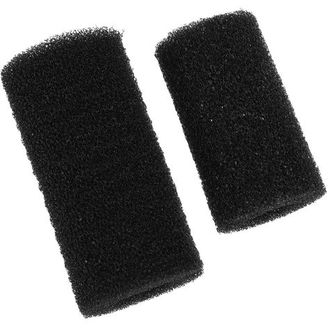 White Filter Sponge for Swimming Pools and Spas, Pack of 10 Reusable and Washable Pieces, Summer Vacation Cleaning Accessory (1/5)