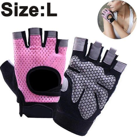 Gants d'entraînement pour haltérophilie avec support de poignet (1/4)