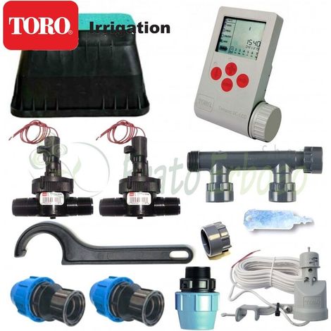 Kit irrigazione Toro a 2 zone 9V