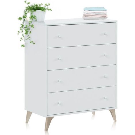 Cómoda Iconic Blanco Artik (Blanco Mate) (ancho) x 95cm (alto) (1/4)