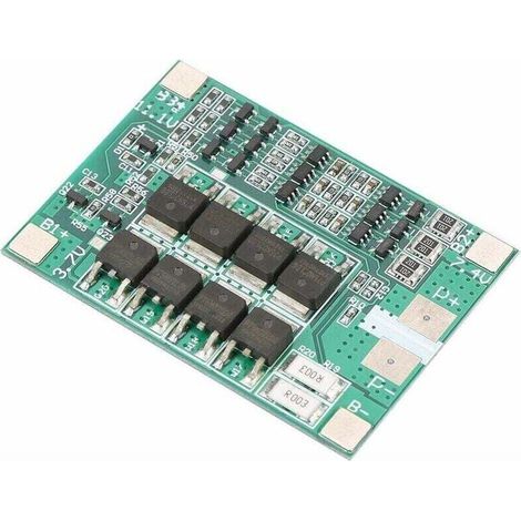 Panneau de Protection de Batterie, Carte de Protection de Batterie au Lithium PCB BMS de 3S 12V 40A avec le Chargement de Balance Panneau de Protection de Court-circuit