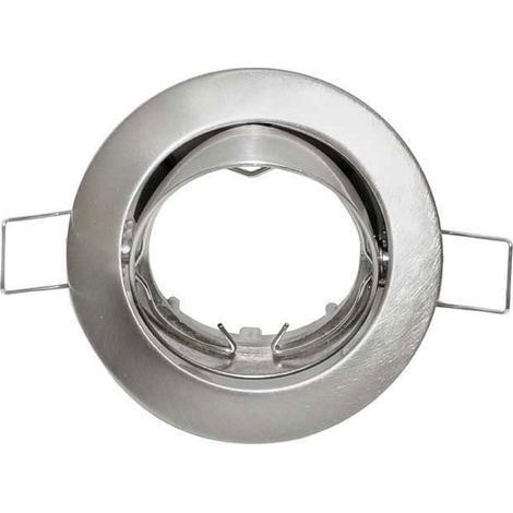 Rondelle basculante - KOBI - Alu brossé - Ø perçage 85/90 mm - Aluminium - Gris