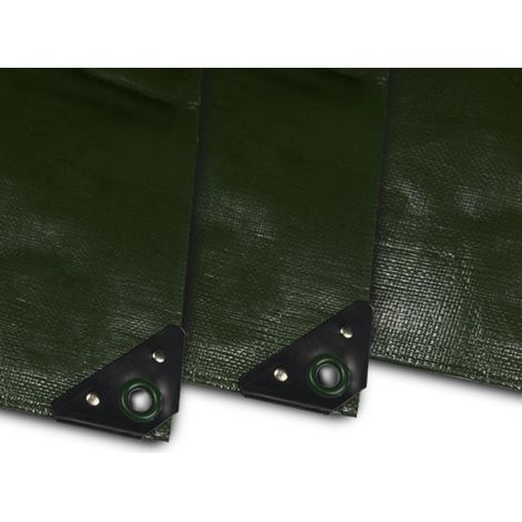 NOOR® Abdeckplane Super 4 x 6 m grün (1/5)