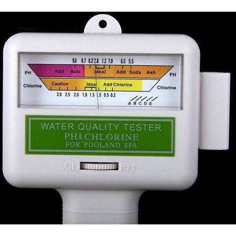 Tester per la qualità dell'acqua, analizzatore di qualità dell'acqua, tester automatico di pH e cloro residuo, tester di pH per la qualità dell'acqua, analizzatore di contenuto di cloro, kit per l'ana