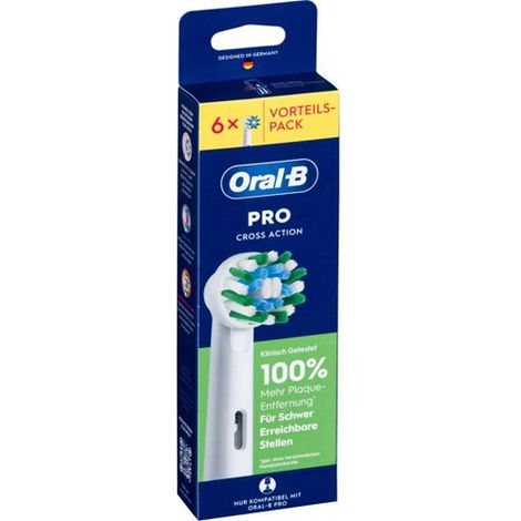 Oral-B Pro CrossAction 6er Aufsteckbürsten