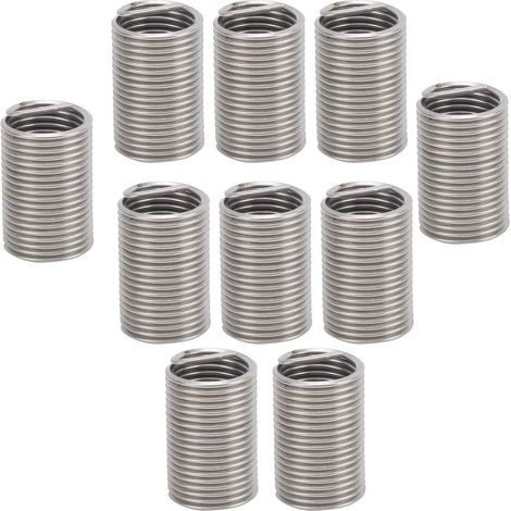 10 inserts filetés en acier inoxydable M18x2, solution de réparation (1/5)