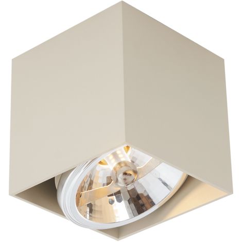 Moderne Wandleuchte Beige G9 schwenkbar - Box