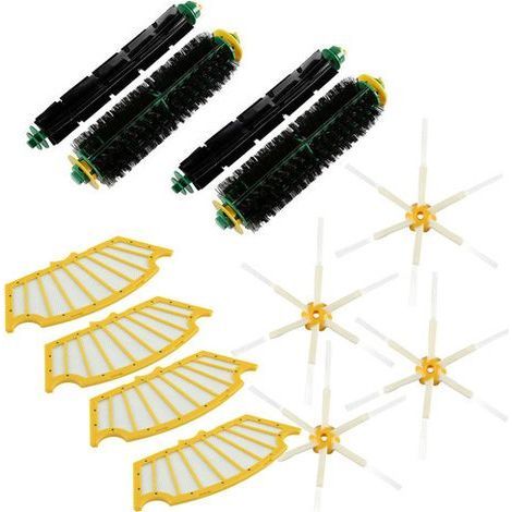 Kit complet de brosses et filtres pour iRobot Roomba 505 510 520 521 530 531 532 533 534 535 536 540 550 555 560 (1/5)