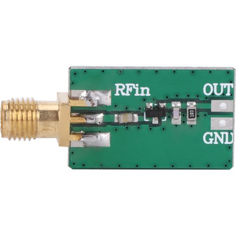 Module détecteur RF, carte de décharge, démodulation d'enveloppe, AM 0,1-3200 MHz, haute sensibilité (1/5)