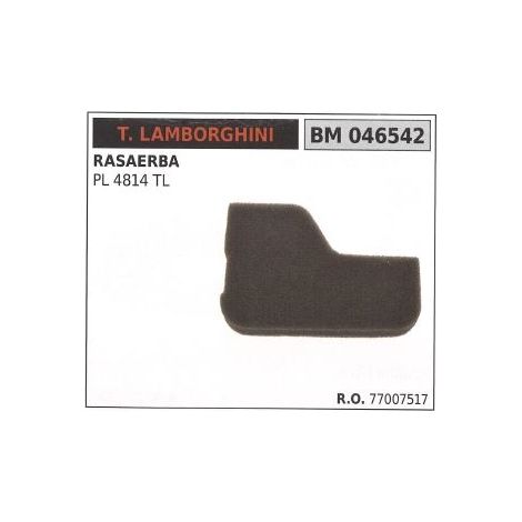Esponja filtro de aire T.LAMBORGHINI para cortacésped PL 4814 TL 046542