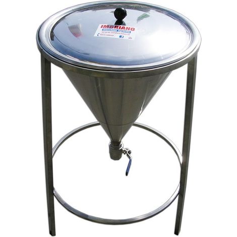 Imbuto Inox Dosatore 25 Litri Riempitrice AISI 304 (1/2)