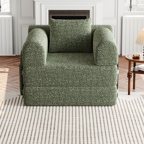 Divano 2 in 1 trasformabile in letto con vano contenitore - CHICFURN (1/5)
