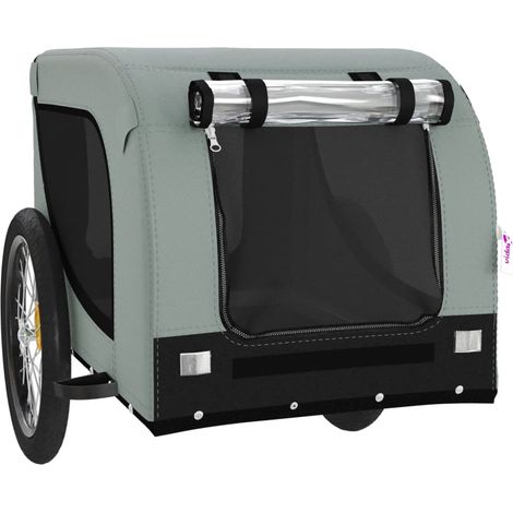 Rimorchio/carrello per animali domestici grigio 020044270