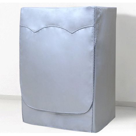 EASYCOMFORT Lave-linge à rouleau entièrement automatique, protection solaire, Machine à laver, housse étanche, sèche-linge, Polyester argent (1/5)